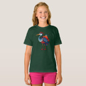T-shirt d'oiseau (Devant entier)