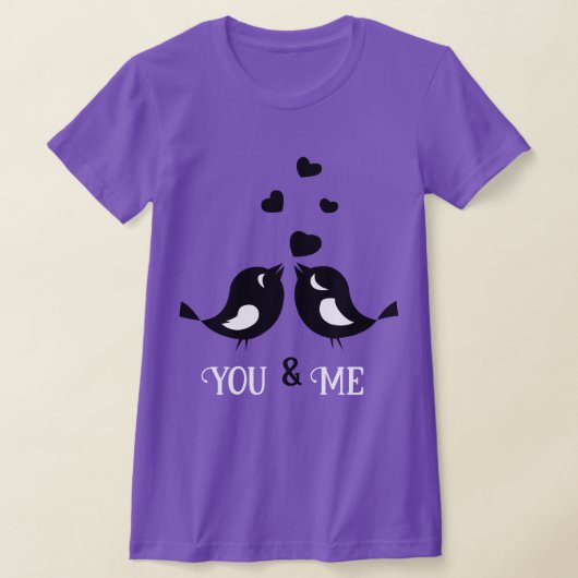 T-shirt d'oiseaux (Poser)