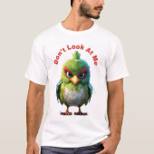 T-shirt d'oiseaux en colère (Devant)