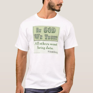 T-shirt Doit apporter des données
