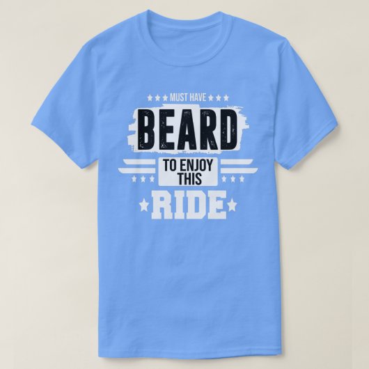T-shirt doit avoir la barbe pour profiter de ce tour Class (Design devant)