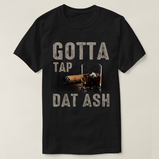 T-shirt doit taper sur le cendre dat (Design devant)