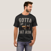 T-shirt doit taper sur le cendre dat (Devant entier)