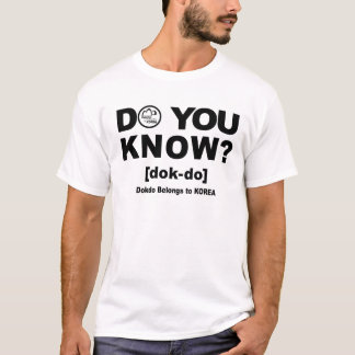 T-shirt Dokdo