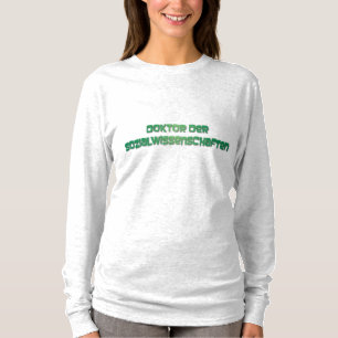 T-shirt Doktor der Sozialwissenschaften