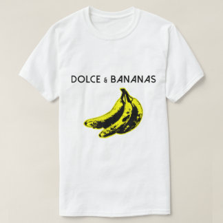 T-shirt Dolce and Bananas Funny Parody Design