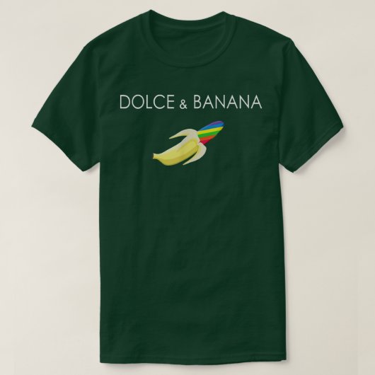 T-shirt Dolce Et LGBTQ Banana Funny Fierté Graphisme Cute (Design devant)