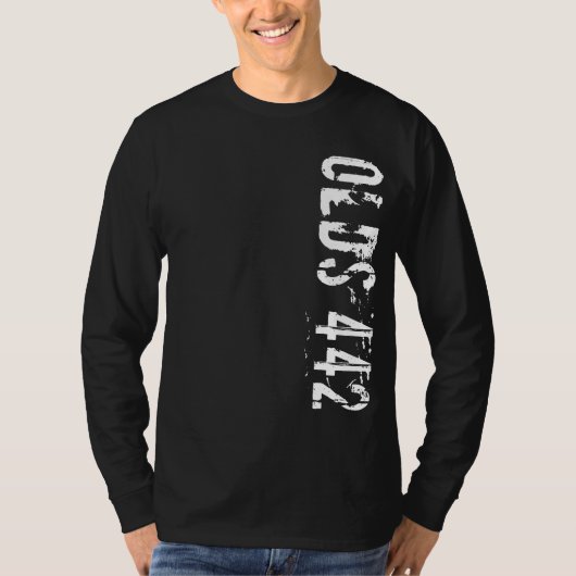 T-shirt d'Olds 442 Vert (Devant)