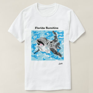 T-shirt: Dolfijn aan het spelen T-shirt