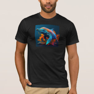 T-SHIRT DOLHIN SWIM #1