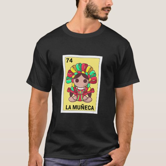 T-shirt Doll mexicain La Muñeca (Devant)