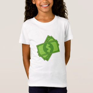 T-Shirt Dollar de l'argent du dessin