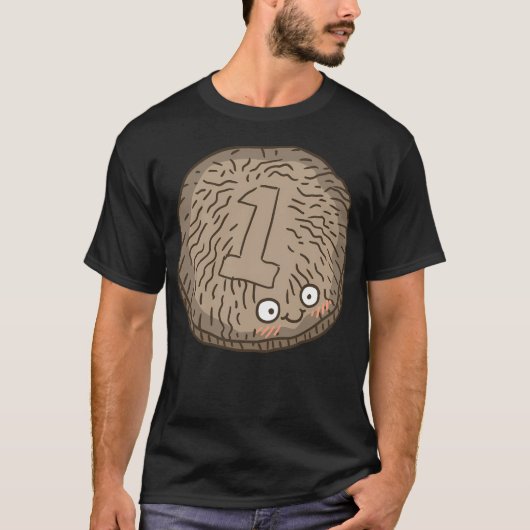 T-shirt Dollar De Sable Mignonne. (Devant)