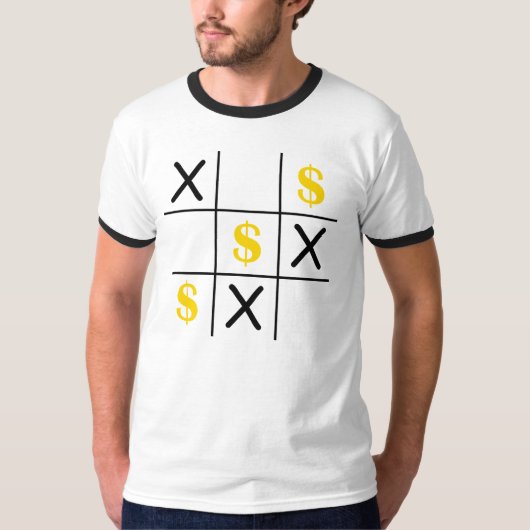 T-shirt Dollar Tic Tac Toe (Devant)
