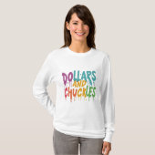 T-shirt Dollars et boucs (Devant entier)