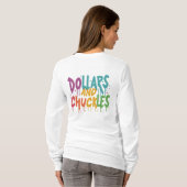 T-shirt Dollars et boucs (Dos entier)