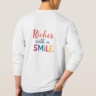 T-shirt Dollars et canicules, Richesses avec un sourire