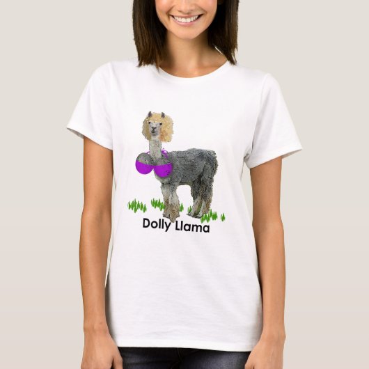 T-shirt Dolly Llama (Devant)