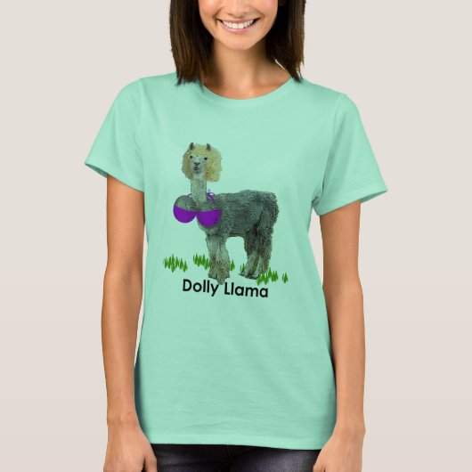 T-shirt Dolly Llama (Devant)
