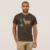 T-shirt Dolly llama (Devant entier)
