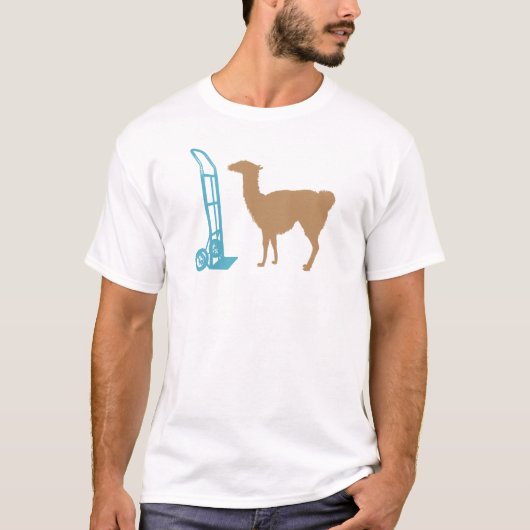 T-shirt Dolly llama (Devant)