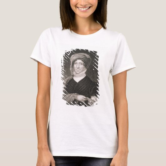 T-shirt Dolly Madison, gravée par John Francis Eugene Pru (Devant)