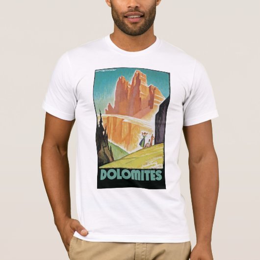 T-shirt Dolomites (Devant)