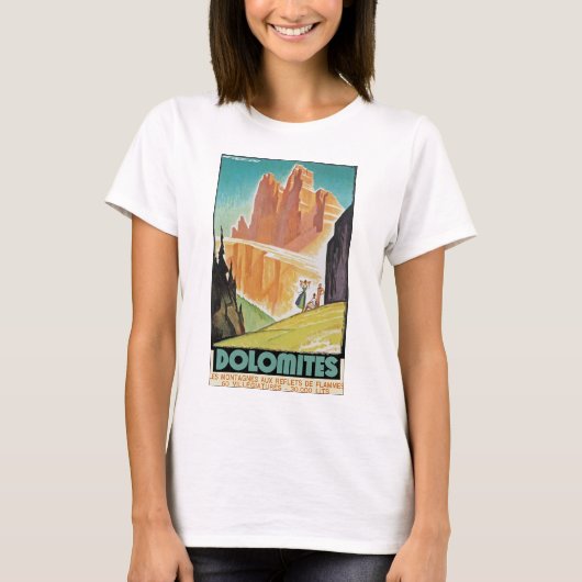 T-shirt Dolomites (Devant)