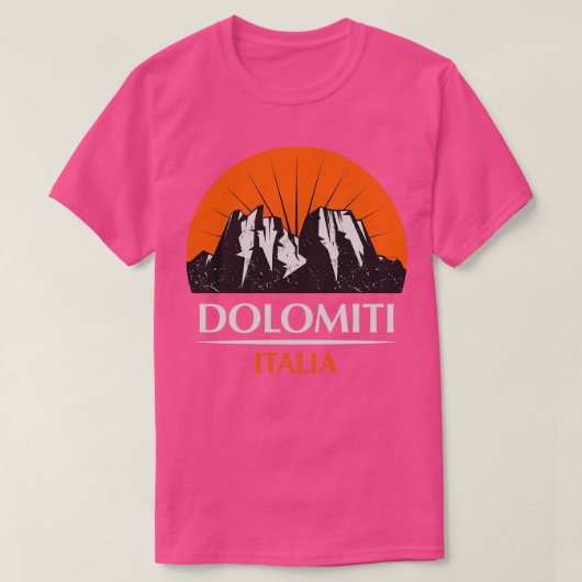 T-shirt Dolomites Mountain Dolomiti 2 (Design devant)