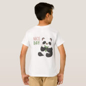 T-shirt Dolphin & Bear Nice Day (Dos entier)