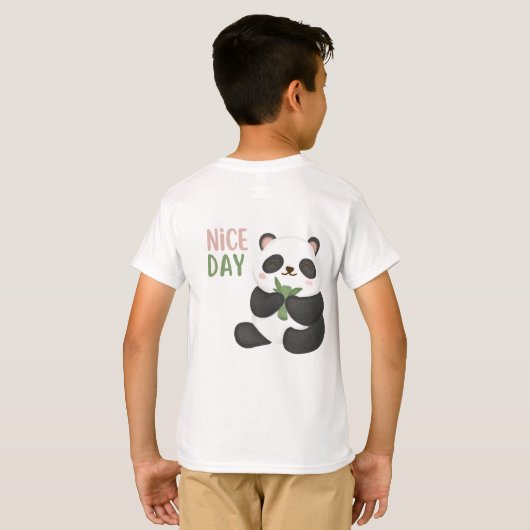 T-shirt Dolphin & Bear Nice Day (Dos entier)