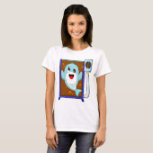 T-shirt Dolphin Café grain de café (Devant entier)