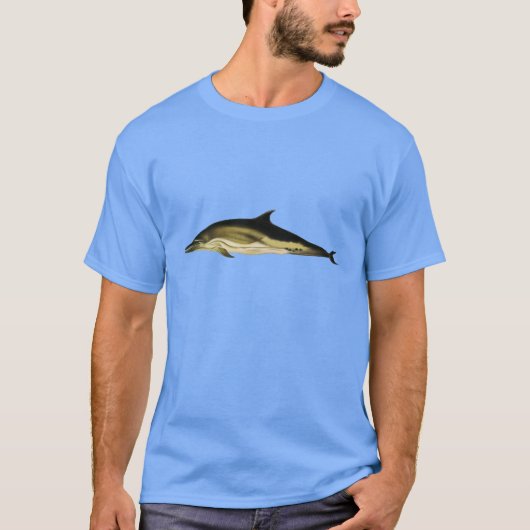 T-shirt Dolphin Delphinus Delphis, Mammifères marins Vinta (Devant)