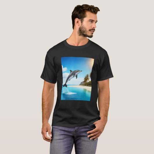 T-shirt Dolphin Jump (Devant entier)