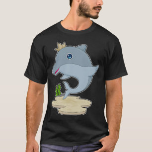 T-shirt Dolphin King Crown