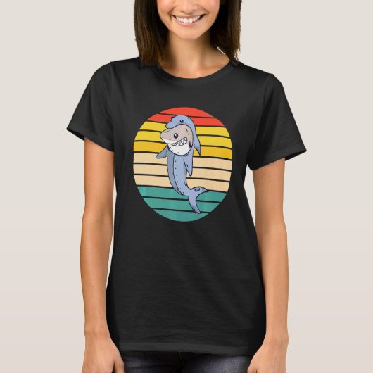 T-shirt Dolphin Pyjamas Shark Premium (Devant)