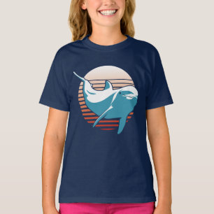 T-shirt Dolphin vintage