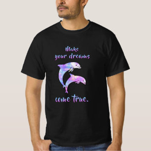 T-shirt Dolphins Dauphin Animal Mer Océan Eau Drôle Drôle