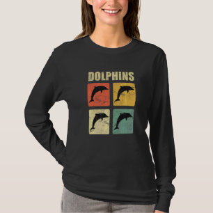 T-shirt Dolphins Retro