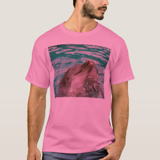 T-shirt Dolphins roze