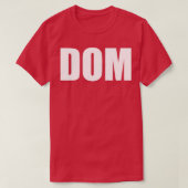 T-SHIRT DOM (Design devant)