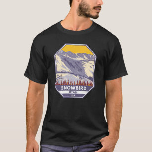 T-shirt Domaine skiable de Snowbird Hiver Utah