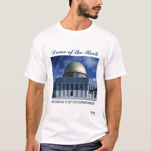 T-shirt Dôme de la roche (Devant)
