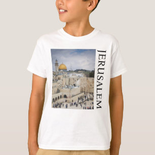T-shirt Dôme du Rocher Place du Mur occidental, Jérusale