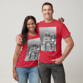 T-shirt Dômes squelettes (Unisexe)