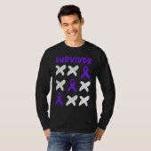 T-shirt Domestic Violence Awareness Survivor (Devant entier)