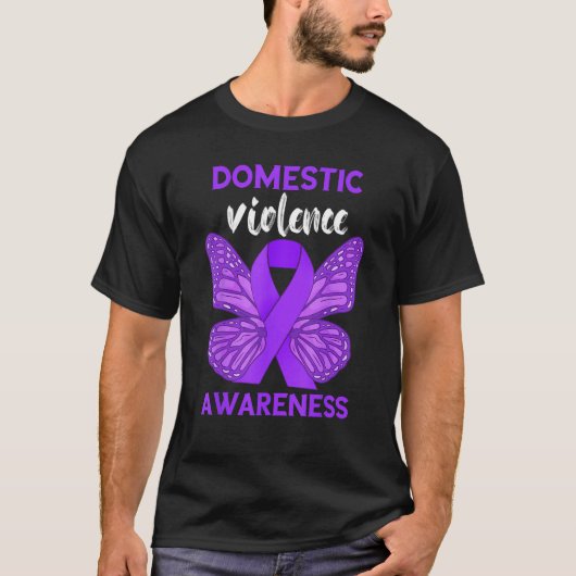 T-shirt Domestic Violence Awareness World Narcissistic Abu (Devant)