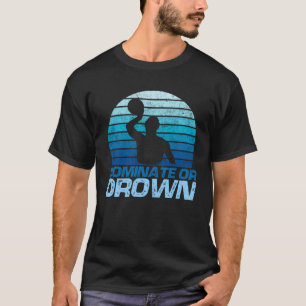 T-shirt Dominez Ou Noyer Water Polo Player Waterpolo
