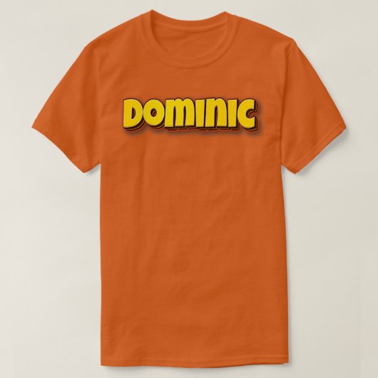 T-shirt Dominic 3 (Design devant)