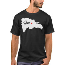 T-shirt dominicain à la maison BG foncée